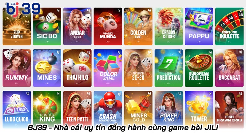 Game bài JILI – Làn gió mới trong cá cược trực tuyến tại BJ39 | Hình số 4 BJ39 - Nhà cái uy tín đồng hành cùng game bài JILI